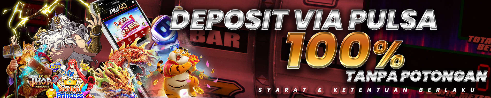 PKV4D deposit pulsa